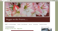 Desktop Screenshot of meggieontheprairie.com